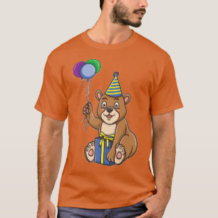 Birthday Bear for Bear Lover Premium T-Shirt