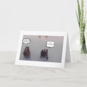 Birthday bear Greeting Card