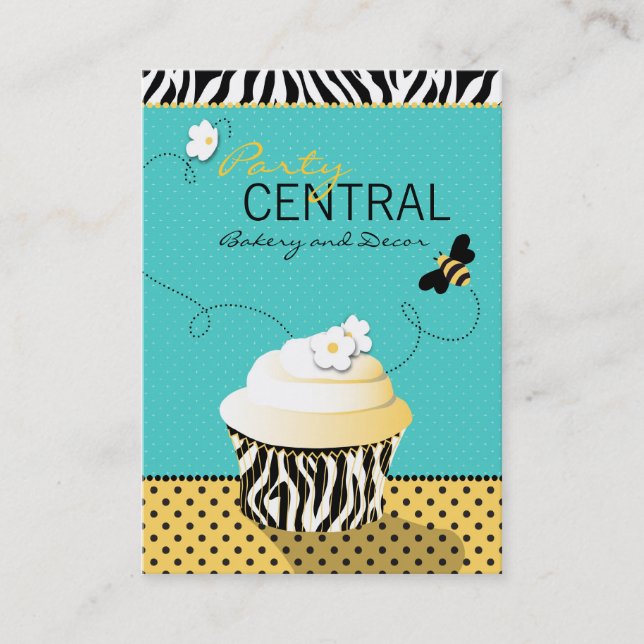 Birthday Bee Business Card B2 (Front)