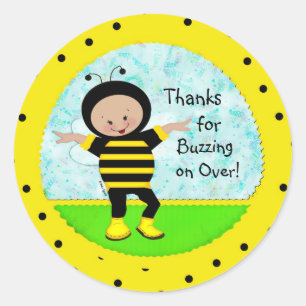 Birthday Bee Stickers