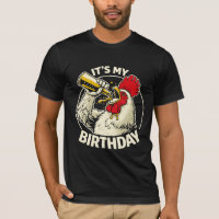 Birthday Beer Chugging Rooster 