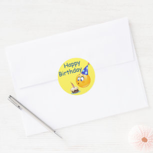 Birthday Best Wishes  Classic Round Sticker