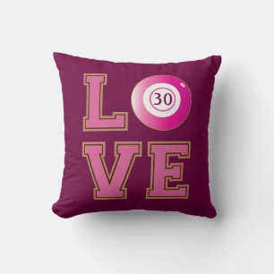 Birthday Bingo Player Cushion