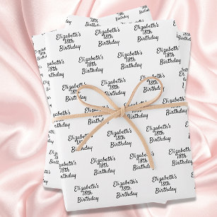 North Pole Santa Map Wrapping Paper