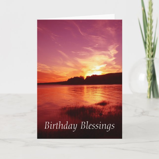 Birthday Blessings Card (Front)