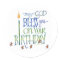 Birthday Blessings Sticker