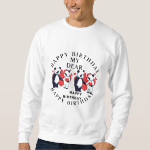 "Birthday Bliss: Creative Logo for Special Occasio Sweatshirt