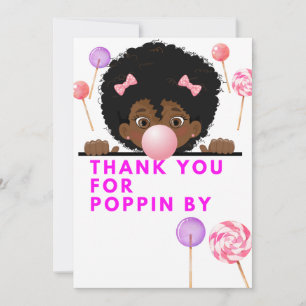 Birthday Blowout Thank You Card