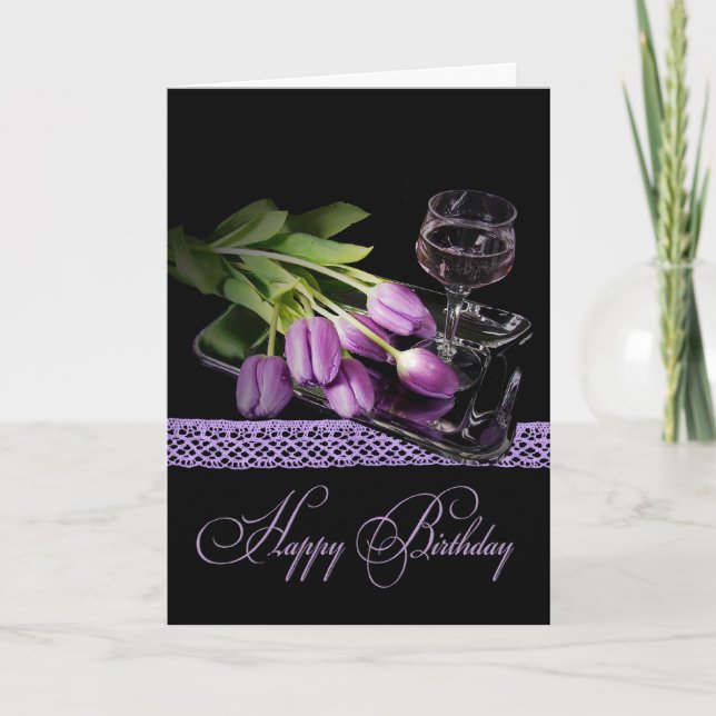 Birthday Blush Card (Front)