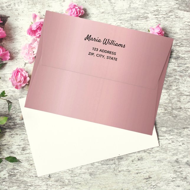 Birthday blush pink glitter drips envelope (Creator Uploaded)