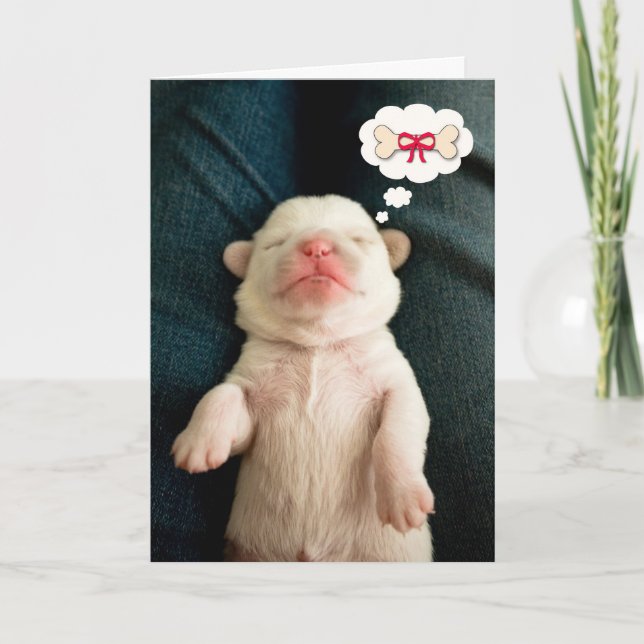 Birthday Bone Card (Front)