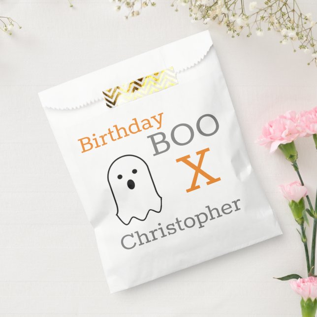 Birthday Boo Ghost Favour Bags (Sealed)