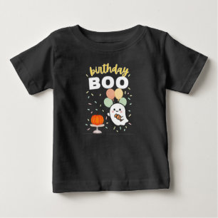 Birthday BOO Ghost Halloween T-Shirt