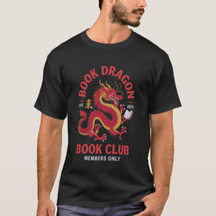 Birthday Book Dragon Club 1976 CNY Teacher Shelf C T-Shirt