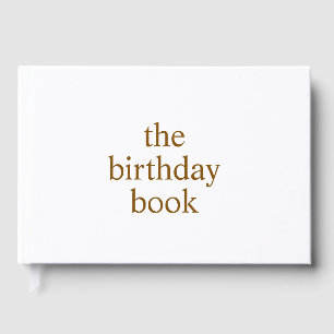 Birthday Book for First Birthday Gift New Baby M