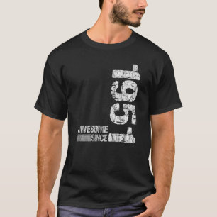 Birthday Born 1951 Awesome since 1951 Vintage T-Shirt