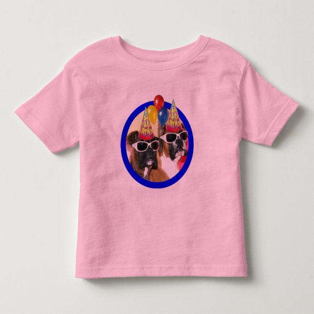 Birthday Boxers T-shirt (Front)