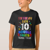 Birthday Boy 10 Double Digits