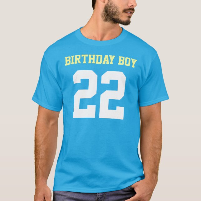 Birthday Boy 22 T-Shirt (Front)