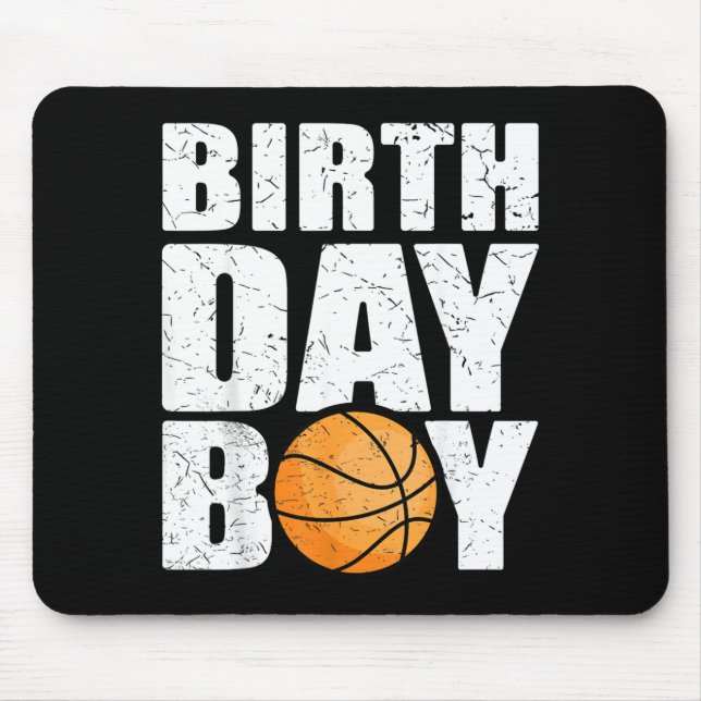 Birthday Boy Basball Theme Party Future Basball Mouse Mat (Front)