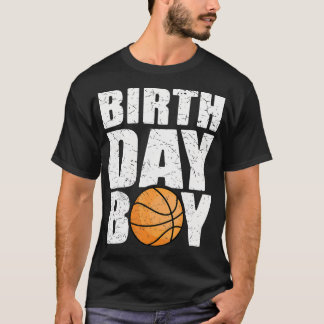 Birthday Boy Basketball Theme Party Future Basketb T-Shirt