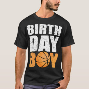Birthday Boy Basketball Theme Party Future Basketb T-Shirt