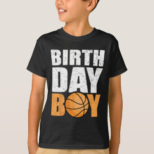 Birthday Boy Bysketbyll Theme Party Future Bysketb T-Shirt