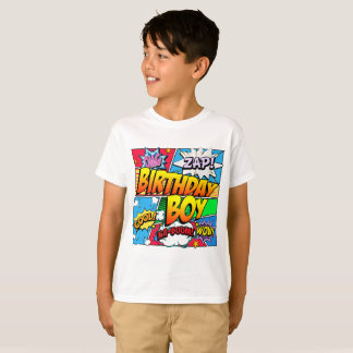 Birthday Boy Comic Book T-Shirt