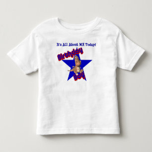 Birthday Boy Dinosaur All About Me Kids Toddler T-Shirt