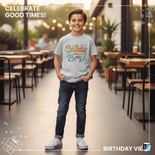 Birthday Boy - Elegant Minimal T-Shirt
