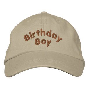 Birthday Boy Funny Embroidered Hat