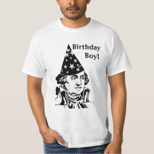 Birthday Boy George Washington T-Shirt
