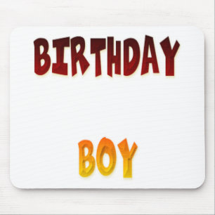 Birthday Boy Mouse Mat