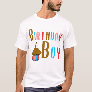 Birthday Boy Multicolored Products T-Shirt