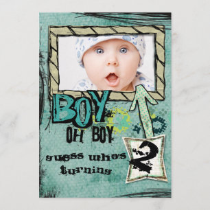 Birthday Boy party invite