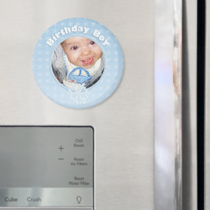 Birthday Boy Photo Winter Onederland Magnet