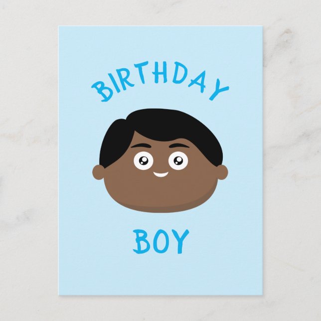Birthday Boy Postcard (Front)