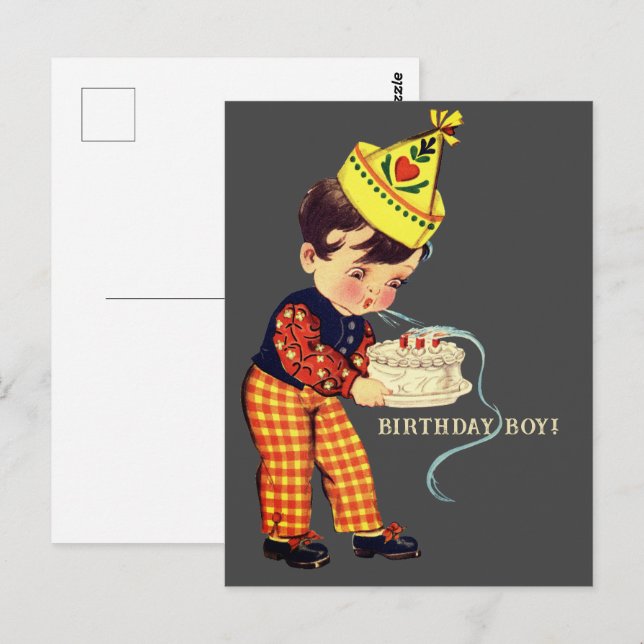 BIRTHDAY BOY! | Postcard (Front/Back)