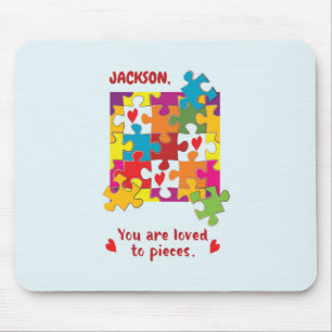 Birthday Boy Puzzle Love to Pieces Mouse Mat