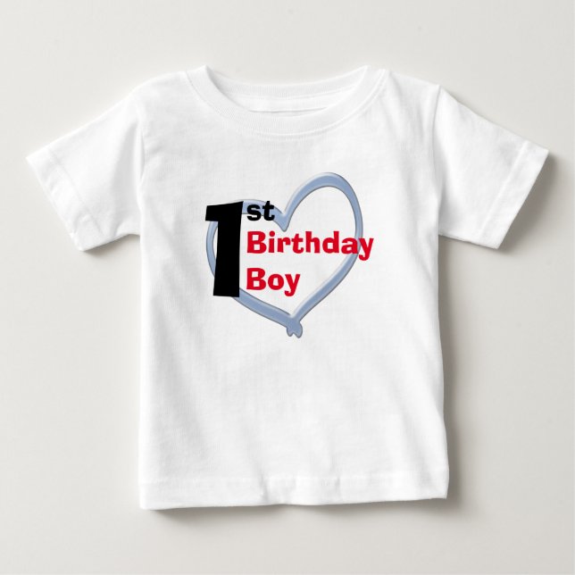 Birthday Boy Shirt (1st) (Front)