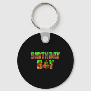 Birthday Boy Shirt Happy Birthday Video Game Xel K Key Ring