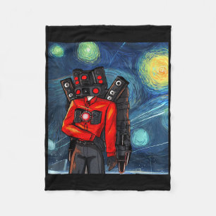 Birthday Boy Speakerman Video Game Controller Game Fleece Blanket