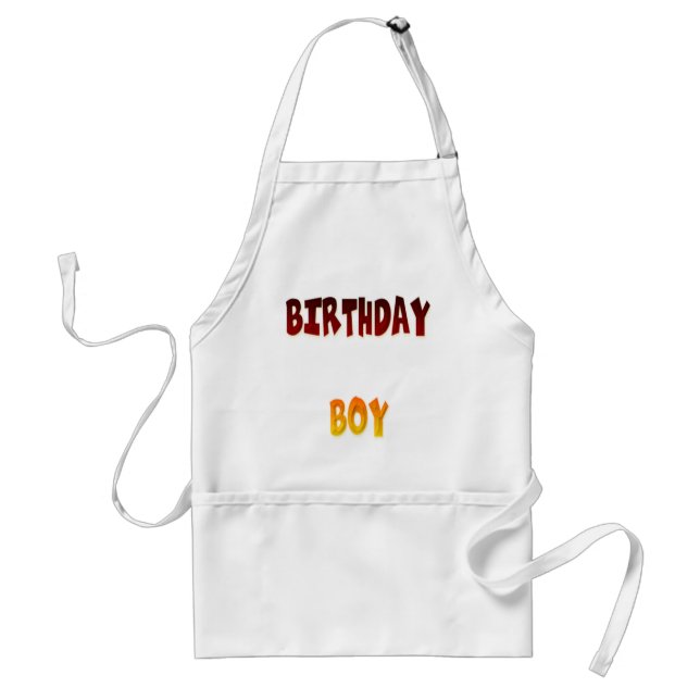 Birthday Boy Standard Apron (Front)