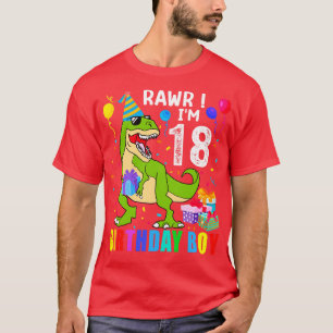 Birthday Boy T Rex Dinosaur T-Shirt