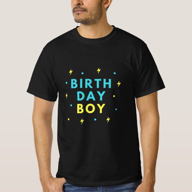 Birthday Boy T-Shirt (Front)