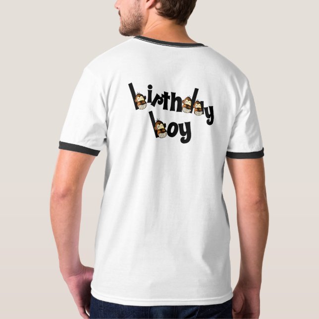 Birthday boy T-shirt (Back)