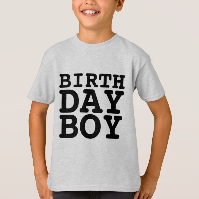 BIRTHDAY BOY T-Shirts (Front)