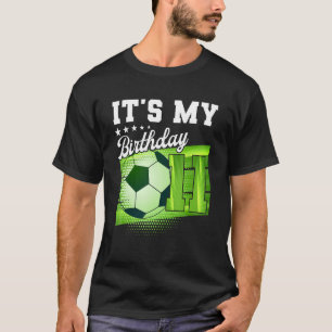 Birthday Boy Tees 11 Soccer Its My 11th Birthday B