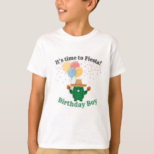 Birthday Boy Time to Fiesta T-Shirt