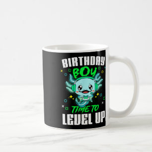 Birthday Boy Time To Level Up Gamer Birthday Kids Coffee Mug